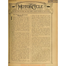 The Motor Cycle 1913 11 November 13 N0555 The Future Of Passenger Machines