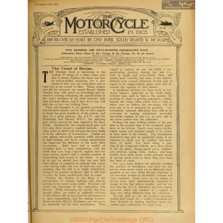 The Motor Cycle 1913 11 November 27 N0557 The Trend Of Design