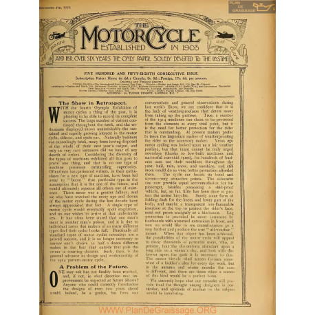 The Motor Cycle 1913 12 December 04 N0558 The Show In Retrospect