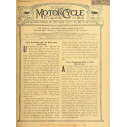 The Motor Cycle 1914 08 August 06 Vol13 N0593 The Fascination Of Dynamo Lighting