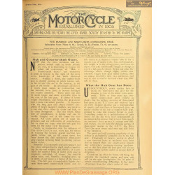 The Motor Cycle 1914 08 August 27 Vol13 N0596 Hub And Counter Shaft Gears