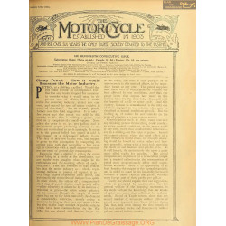 The Motor Cycle 1914 09 September 24 Vol13 N0600 Cheap Petrol How It Would Energie The Motor Industry