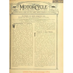 The Motor Cycle 1914 10 October 08 Vol13 N0602 Standardisation Of Controls