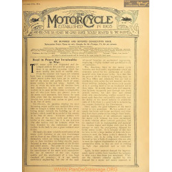 The Motor Cycle 1914 11 November 12 Vol13 N0607 Bred In Peace But Invaluable In War