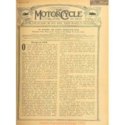 The Motor Cycle 1914 11 November 19 Vol13 N0608 Design In 1915
