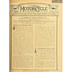 The Motor Cycle 1914 12 December 10 Vol13 N0611 Sidecars For Despatch Riders