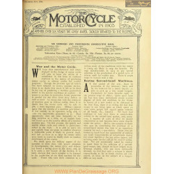 The Motor Cycle 1914 12 December 31 Vol13 N0614 War And The Motor Cycle