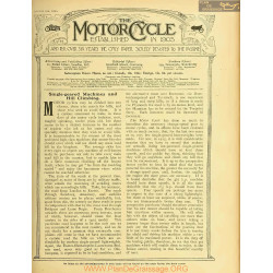 The Motor Cycle 1915 08 August 05 Vol15 N0645 Single Geared Machines And Hill Climbing
