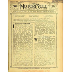 The Motor Cycle 1915 09 September 09 Vol15 N0650 Swivelling Head Lights
