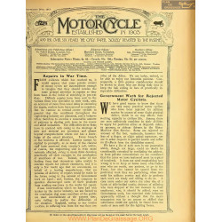 The Motor Cycle 1915 09 September 16 Vol15 N0651 Repairs In War Time