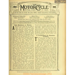 The Motor Cycle 1915 09 September 23 Vol15 N0652 Solo Machines In Winter