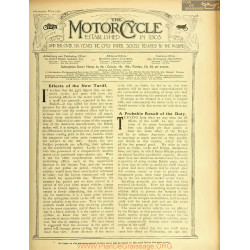 The Motor Cycle 1915 09 September 30 Vol15 N0653 Effect Of The New Tariff