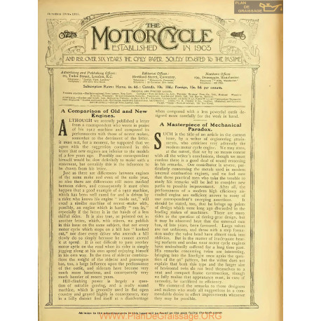 The Motor Cycle 1915 10 October 28 Vol15 N0657 A Comparison Of Old And New Engines