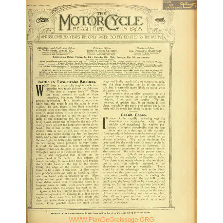 The Motor Cycle 1915 11 November 18 Vol15 N0660 Rattle In Two Stroke Engines
