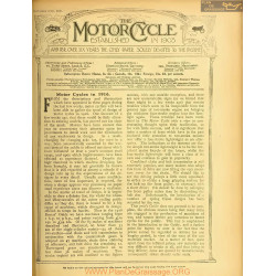 The Motor Cycle 1915 11 November 25 Vol15 N0661 Motor Cycles In 1916