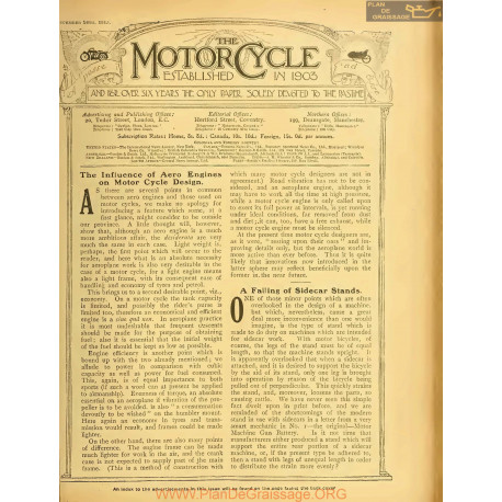 The Motor Cycle 1915 12 December 16 Vol15 N0664 The Influence Of Aero Engines On Motor Cycle Design