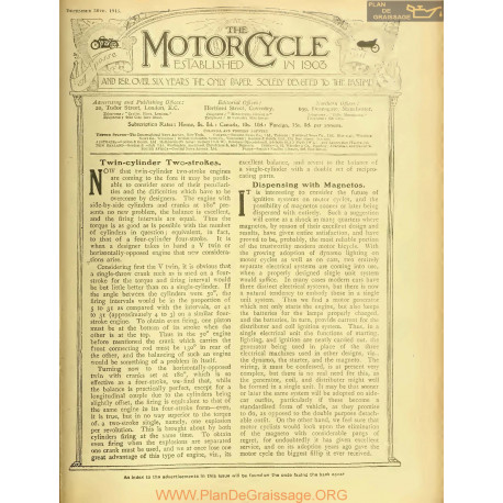 The Motor Cycle 1915 12 December 30 Vol15 N0666 Twin Cylinder Two Strokes