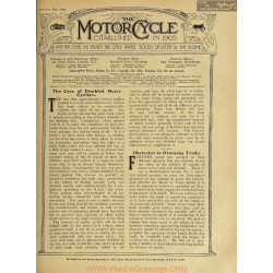 The Motor Cycle 1916 01 January 27 Vol16 N0670 The Case Os Disabled Motor Cyclists