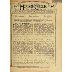 The Motor Cycle 1916 02 February 10 Vol16 N0672 The Value Of Experience