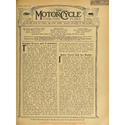 The Motor Cycle 1916 02 February 17 Vol16 N0673 Sunday Events And Probilition