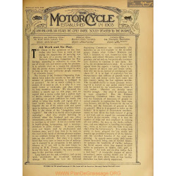 The Motor Cycle 1916 02 February 24 Vol16 N0674 All Work And No Play