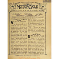 The Motor Cycle 1916 03 March 02 Vol16 N0675 Increased Exports And Reduced Imports