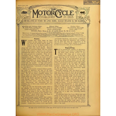 The Motor Cycle 1916 08 August 24 Vol17 N0700 Nolse