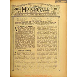 The Motor Cycle 1916 09 September 14 Vol17 N0703 No Imports In August