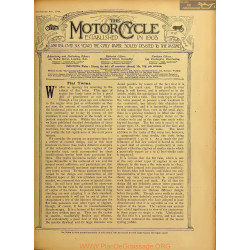 The Motor Cycle 1916 11 November 09 Vol17 N0711 Flat Twins
