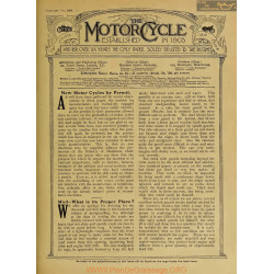 The Motor Cycle 1917 02 February 08 Vol18 N0724 New Motor Cycles By Permit