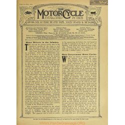 The Motor Cycle 1917 02 February 22 Vol18 N0726 Motor Drivers In The Infantry