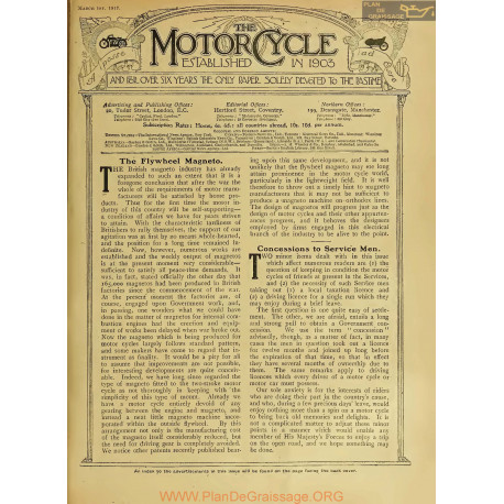 The Motor Cycle 1917 03 March 01 Vol18 N0727 The Flywheel Magneto