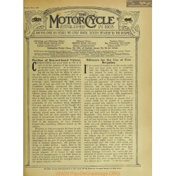 The Motor Cycle 1917 03 March 22 Vol18 N0730 Decline Of Second Hand Values
