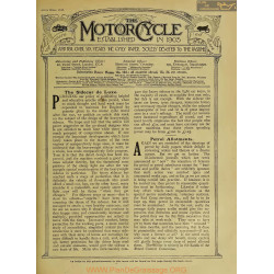 The Motor Cycle 1917 04 April 26 Vol18 N0735 The Sidecar De Luxe
