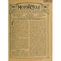 The Motor Cycle 1917 07 July 12 Vol19 N0746 Motor Cyclists In The Army