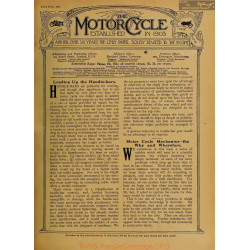 The Motor Cycle 1917 07 July 19 Vol19 N0747 Loading Up The Handle Bars