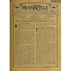 The Motor Cycle 1917 09 September 20 Vol19 N0756 Road Conditions