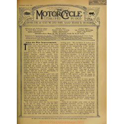 The Motor Cycle 1917 09 September 27 Vol19 N0757 After The War Improvements