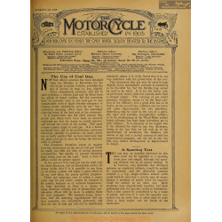 The Motor Cycle 1917 11 November 01 Vol19 N0762 The Use Of Coal Gas