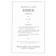 Essex 1928 Parts List