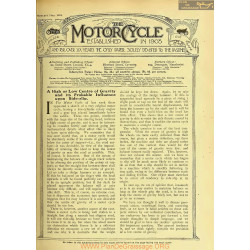 The Motor Cycle 1918 02 February 14 Vol20 N0777 A High Or Low Centre Of Gravity And Its Probable Influence Upon Side Slip