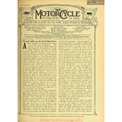 The Motor Cycle 1918 03 March 14 Vol20 N0781 Fresh Light On The Fuel Question