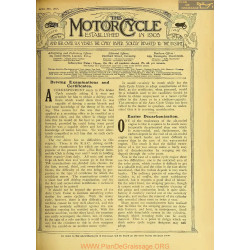 The Motor Cycle 1918 04 April 04 Vol20 N0784 Driving Examinations And Certificated