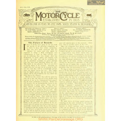 The Motor Cycle 1918 07 July 18 Vol21 N0799 The Future Of Benzole