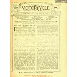 The Motor Cycle 1918 09 September 19 Vol21 N0808 The Motor Cycle And The Fuel Crisis