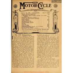 The Motor Cycle 1907 01 January 09 Vol05 N0198 The 1907 Competitions