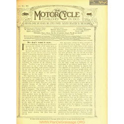The Motor Cycle 1918 09 September 26 Vol21 N0809 We Don T Want It Now