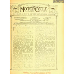 The Motor Cycle 1918 11 November 21 Vol21 N0817 The Message Of Peace