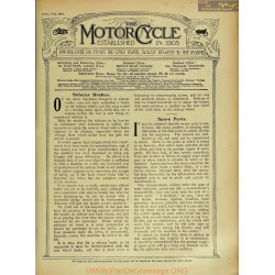 The Motor Cycle 1919 04 April 10 Vol22 N0837 Sidecar Brakes