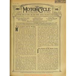 The Motor Cycle 1919 05 May 08 Vol22 N0841 Motor Cyclists And The Budget